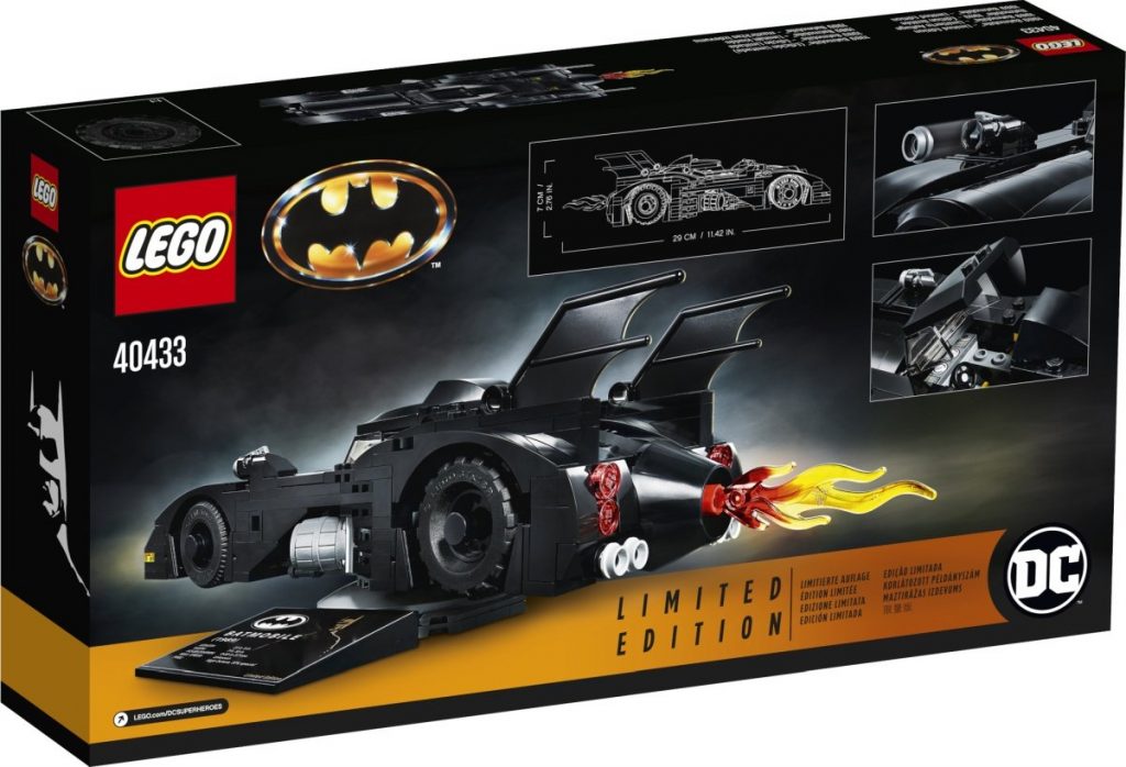 1989 Batmobile 40433 Limited Edition good